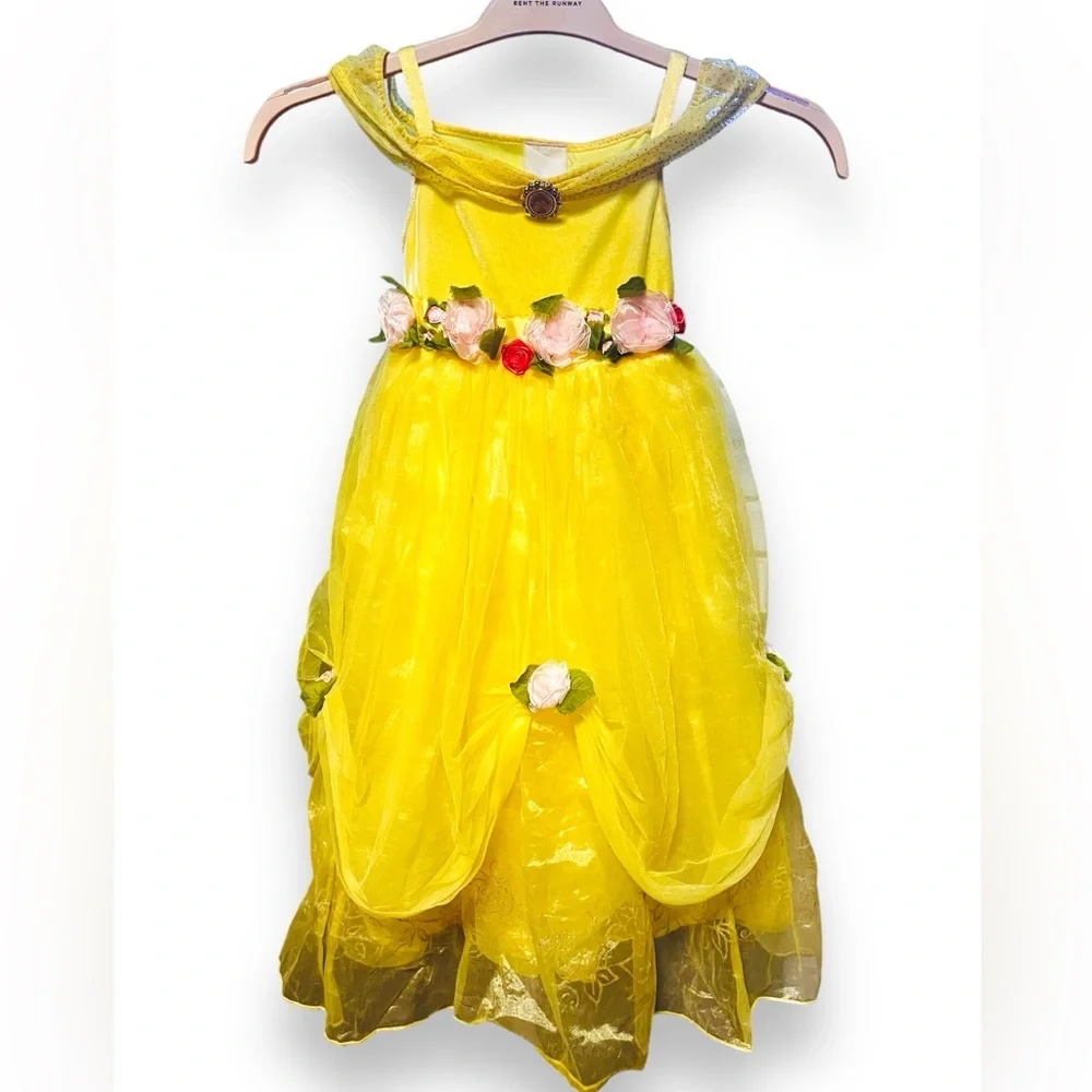 Disney Beauty and the Beast Belle Princess Costume Dress Sz 4